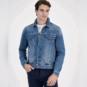 $248 Michael Kors Mens Denim Trucker Jacket